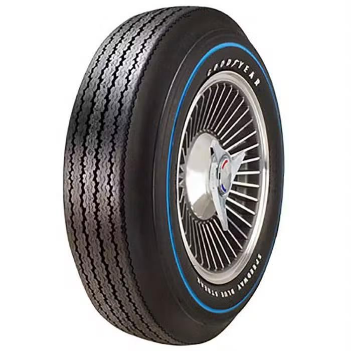Kelsey Tire CC3E4 Blue Streak Blue Stripe Tire, 775/15