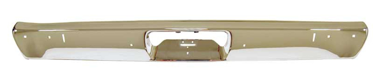 1971-1972 Duster & Demon Rear Chrome Bumper (With Jack Slots)