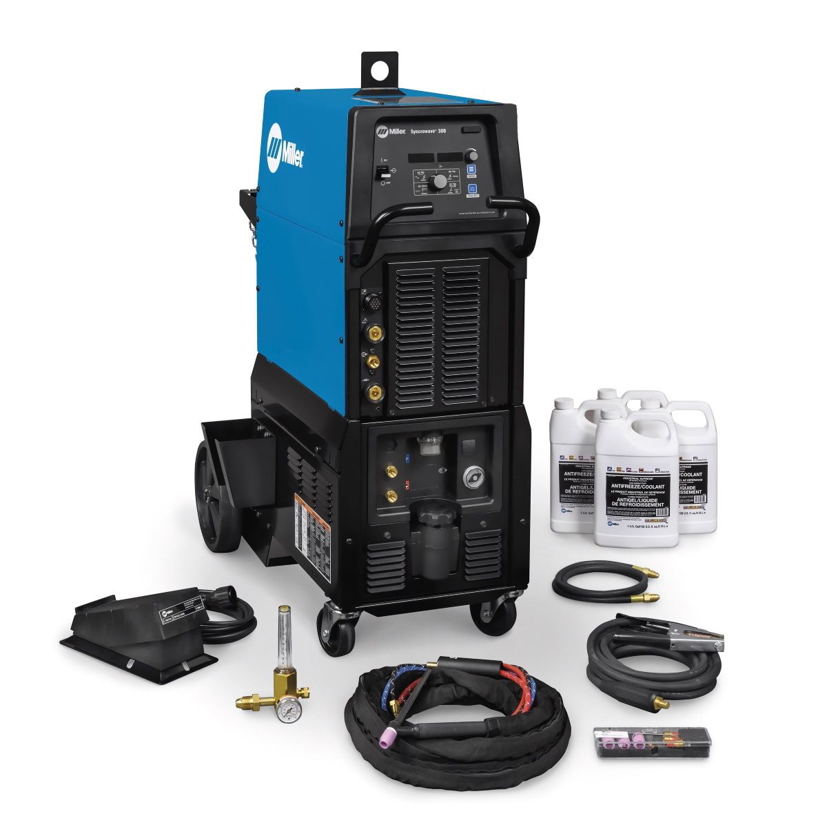 Miller Syncrowave 300 Ac/Dc TIG and Stick Welder Complete Pkg W/Foot Control (951000003)
