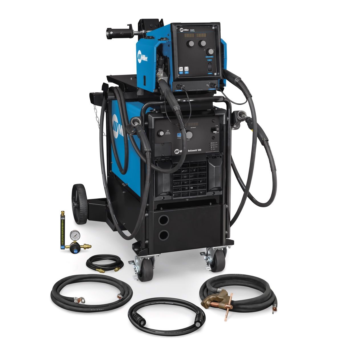 Miller Deltaweld 500 Migrunner W/Dual Intellx Feeder (230/460V) (951819)