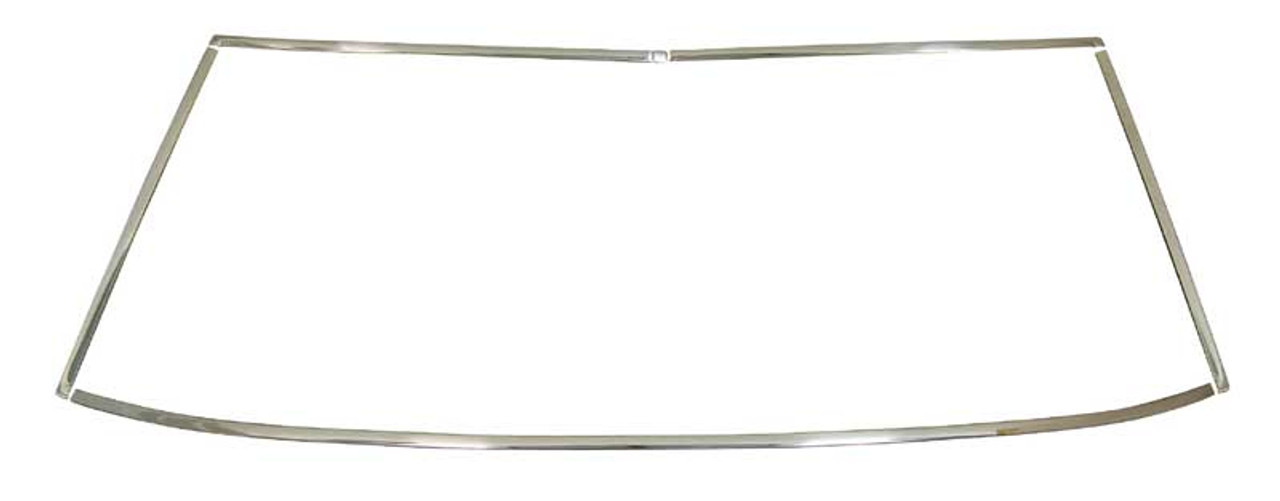 1968-1976 Dodge Dart / 1971-1976 Scamp & 1968-1969 Barracuda Front Windshield Molding (2 Door Hardtop Only)
