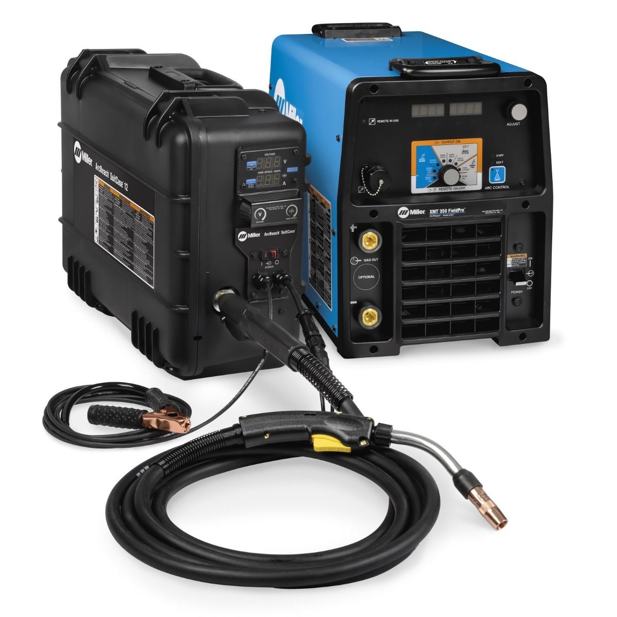 Miller Xmt 350 Fieldpro Arcreach W/Suitcase Pkg (951734)
