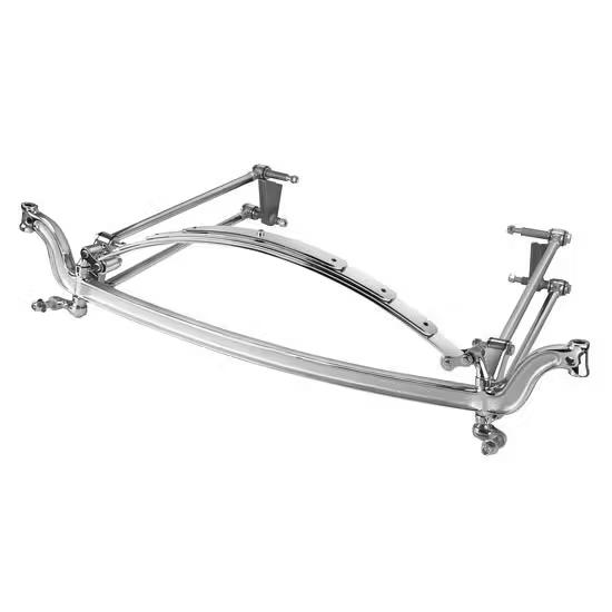 Model A 4-Bar I-Beam Axle Kit for Ford Spindles, Chrome