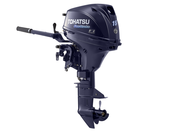 2018 Tohatsu 15 Hp MFS15EEFL Outboard Motor