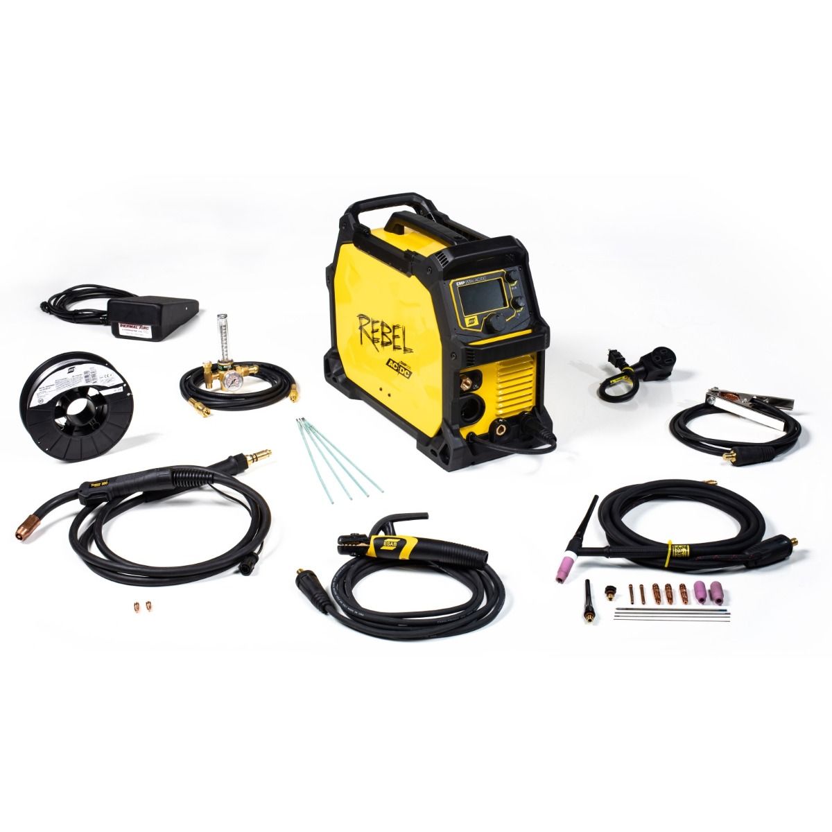 Esab Rebel Emp 205IC Ac/Dc Multi-Process Welder (0558102553)