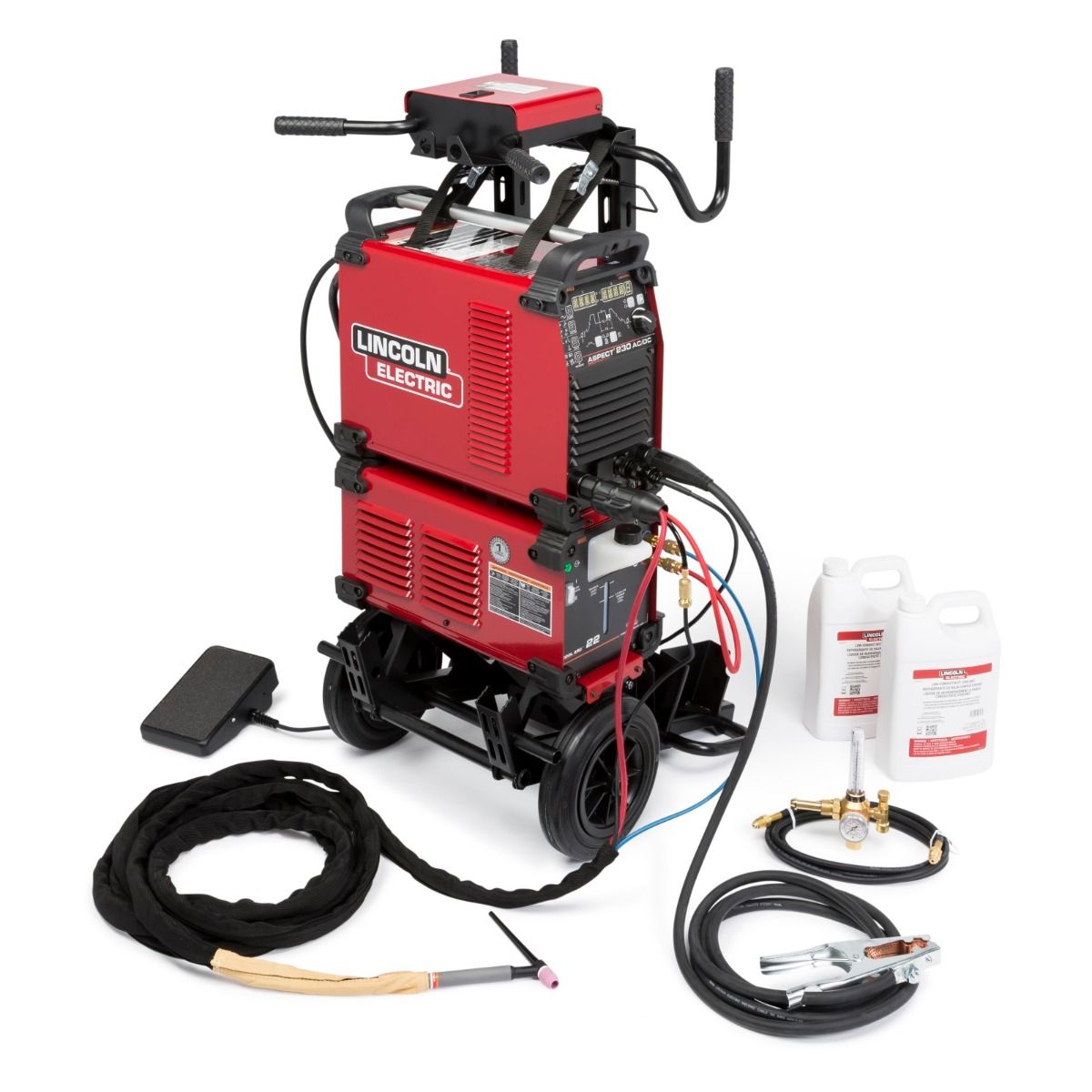 Lincoln Aspect 230 Ac/Dc TIG Welder Water Cooled One-Pak (K4342-1)