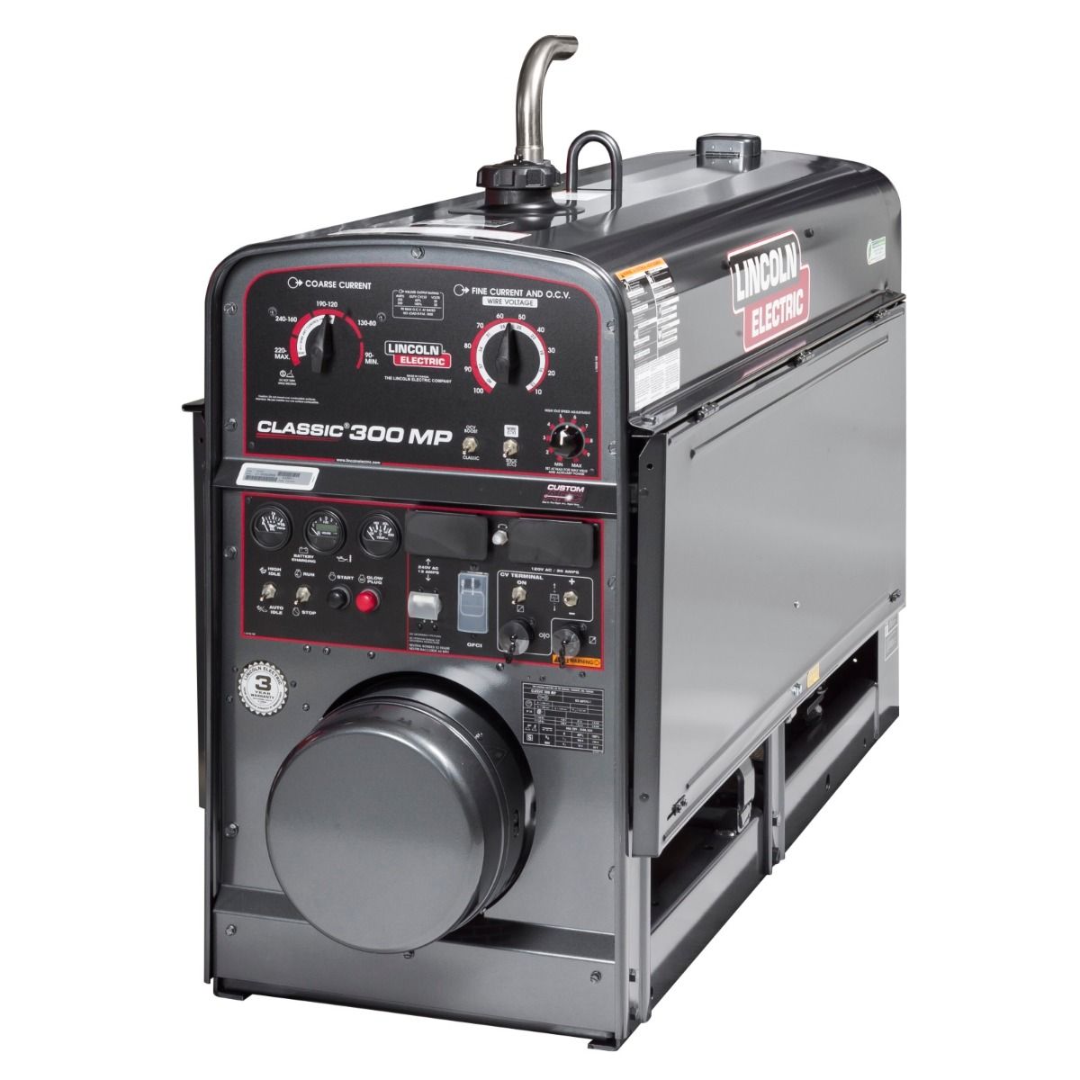 Lincoln Classic 300 MP Kubota Cc/Cv Welder Generator (K4264-1)