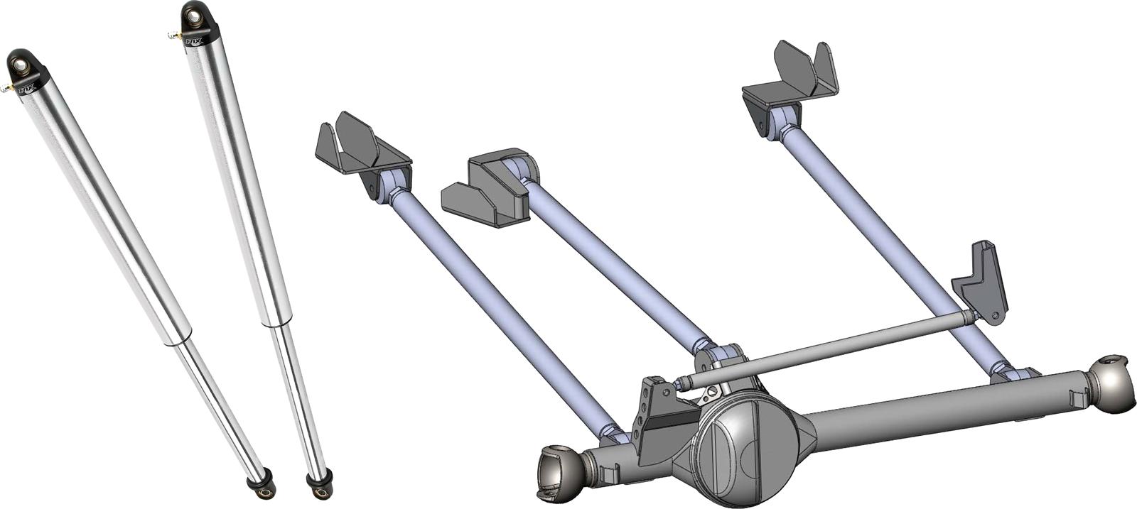 Trail Gear Front Suspension Packages 110177-1-KIT