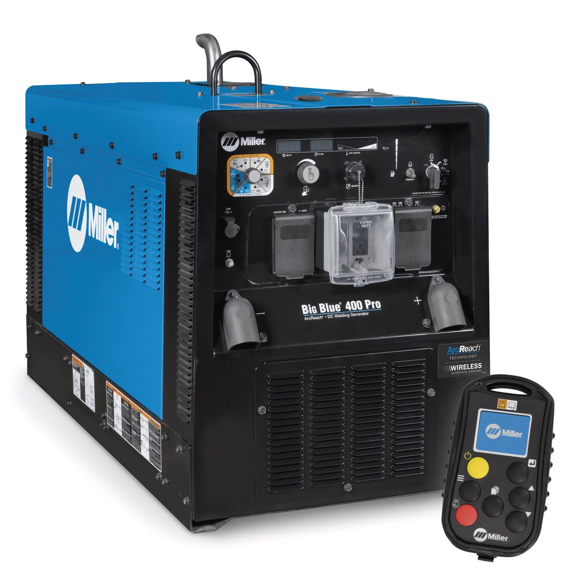 Miller Big Blue 400 Pro Arcreach Kubota Welder/Generator W/Wic (907732013)